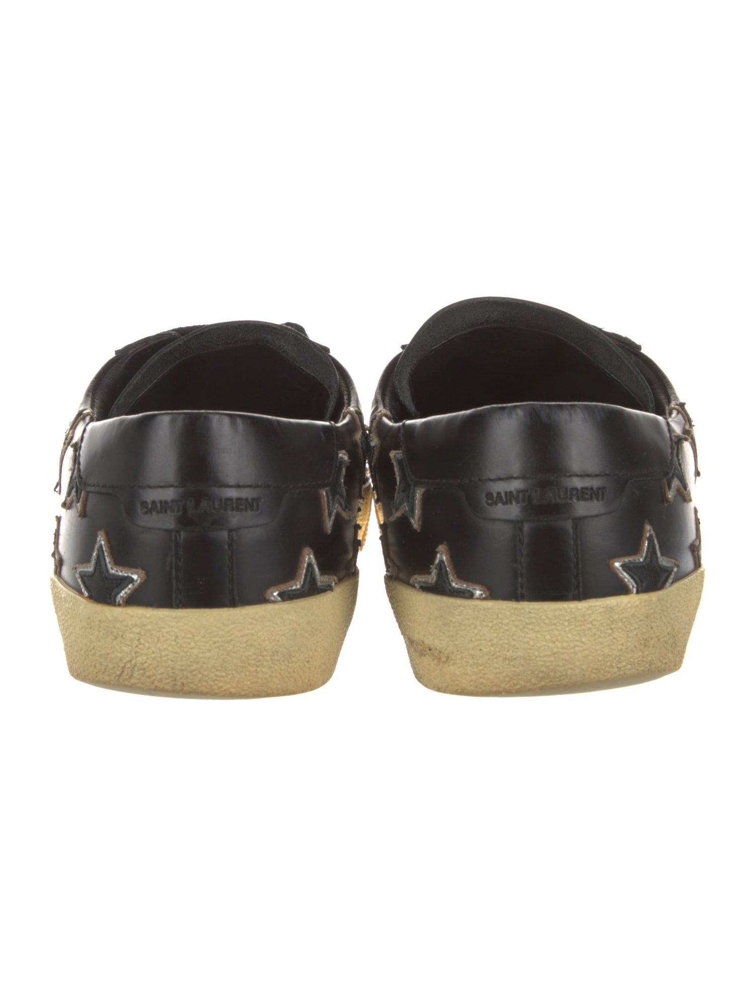 Saint Laurent Leather Sneakers